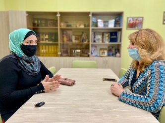 Елена Перепелицина в преддверии Международного Дня матери встретилась с женщинами, проживающими в Кировском районе